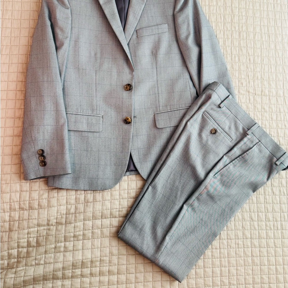 Ralph Lauren Kids Gray Suit Set
